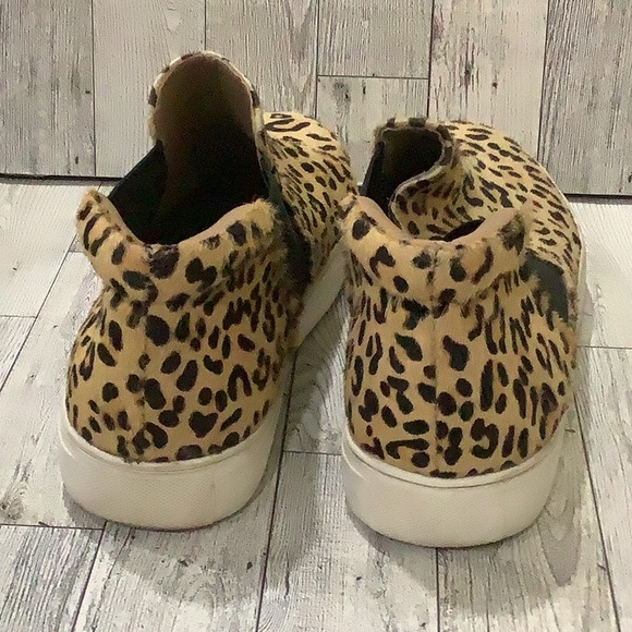 Coconuts by Matisse women’s Leppard faux fur high top sneakers size 9.5 - Picture 6 of 8